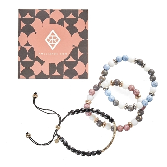 Amelia Rue Jewelry - Amelia Rue Kinsley 3-Piece Bracelet Set